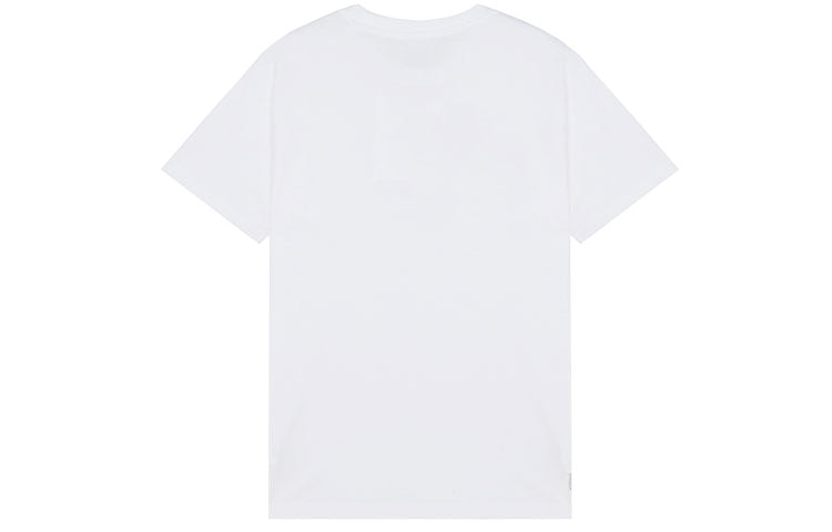 New Balance Hoops Kervin Face Tee Asia Sizing 'White Orange' MT13584-WY