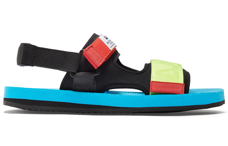 (WMNS) FILA Capri Sandal 'Black Blue Red' T12W024503FBS