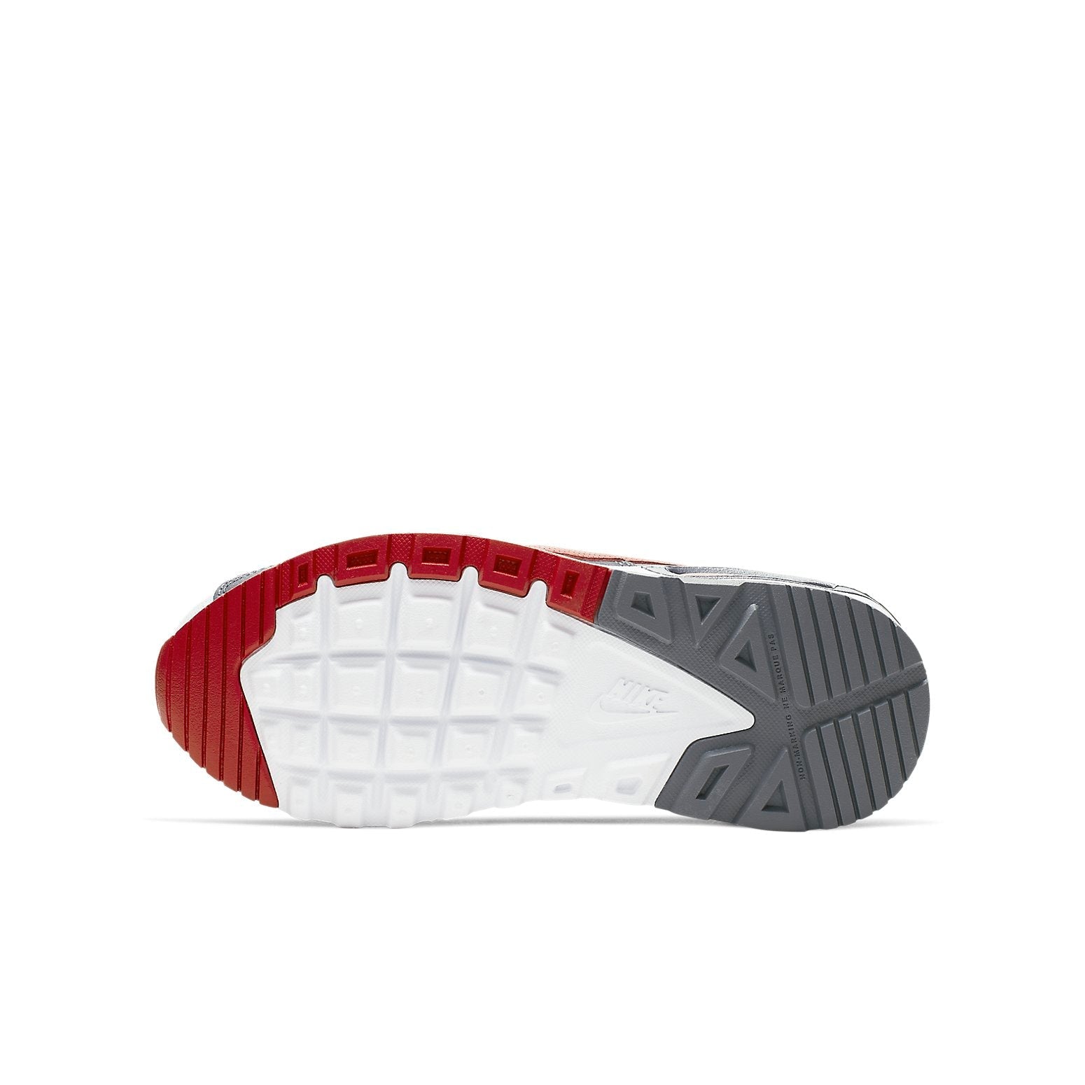 (GS) Nike Air Max Command Flex Low 'White Grey Red' 844346-009