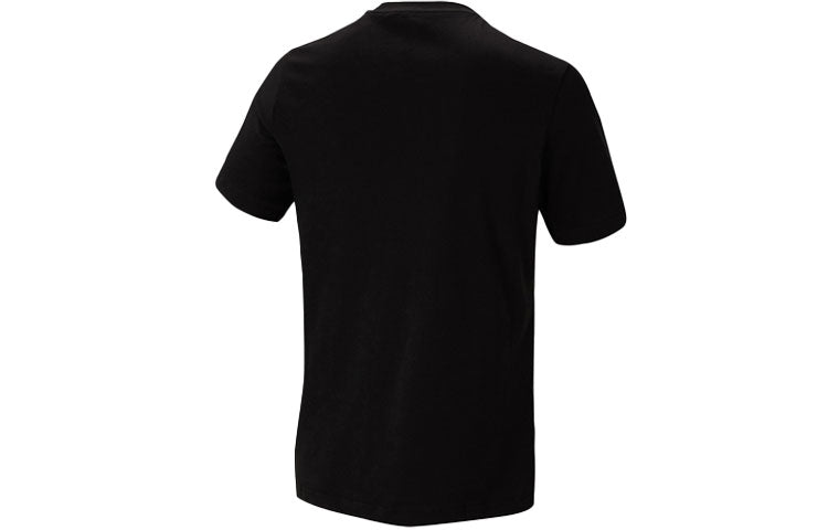 adidas Originals Logo Printing Sports Short Sleeve Tee 'Black Silver' GT4372