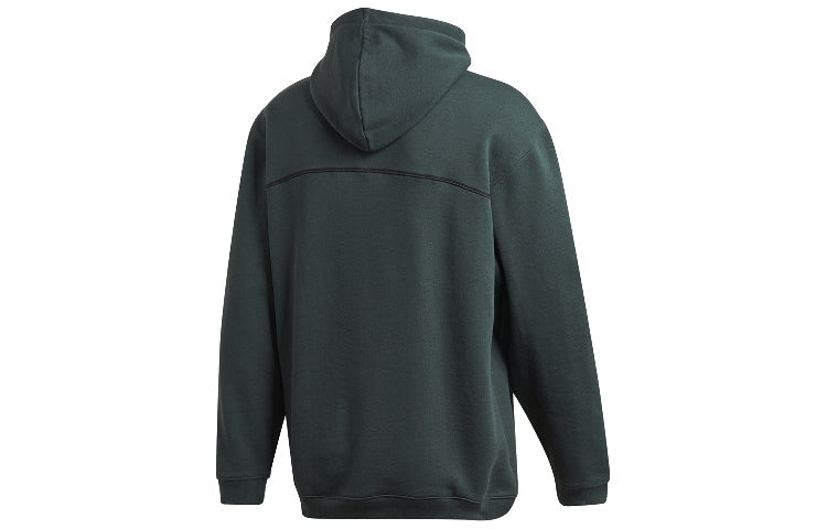adidas originals D Hoody Grp logo Sports Pullover Dark Green GD9320
