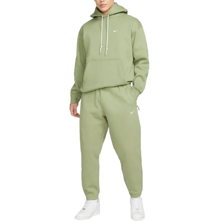 Nike Solo Swoosh Sweatpants Asia Sizing 'Oily Green' DX1365-386