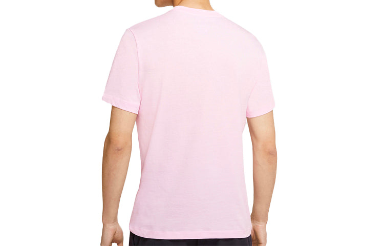 Nike Court Printing Tennis T-shirt 'Pink' CU0330-663