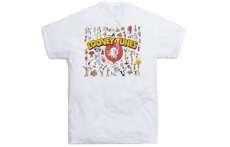 KITH x Looney Tunes Crossover Cartoon Printing Short Sleeve Unisex White KH3799-101