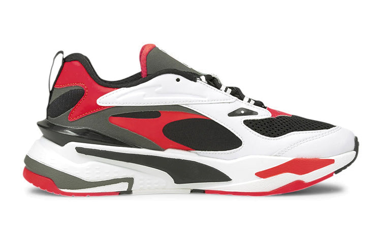 (GS) PUMA RS-Fast 'Black Red Blast' 375696-02