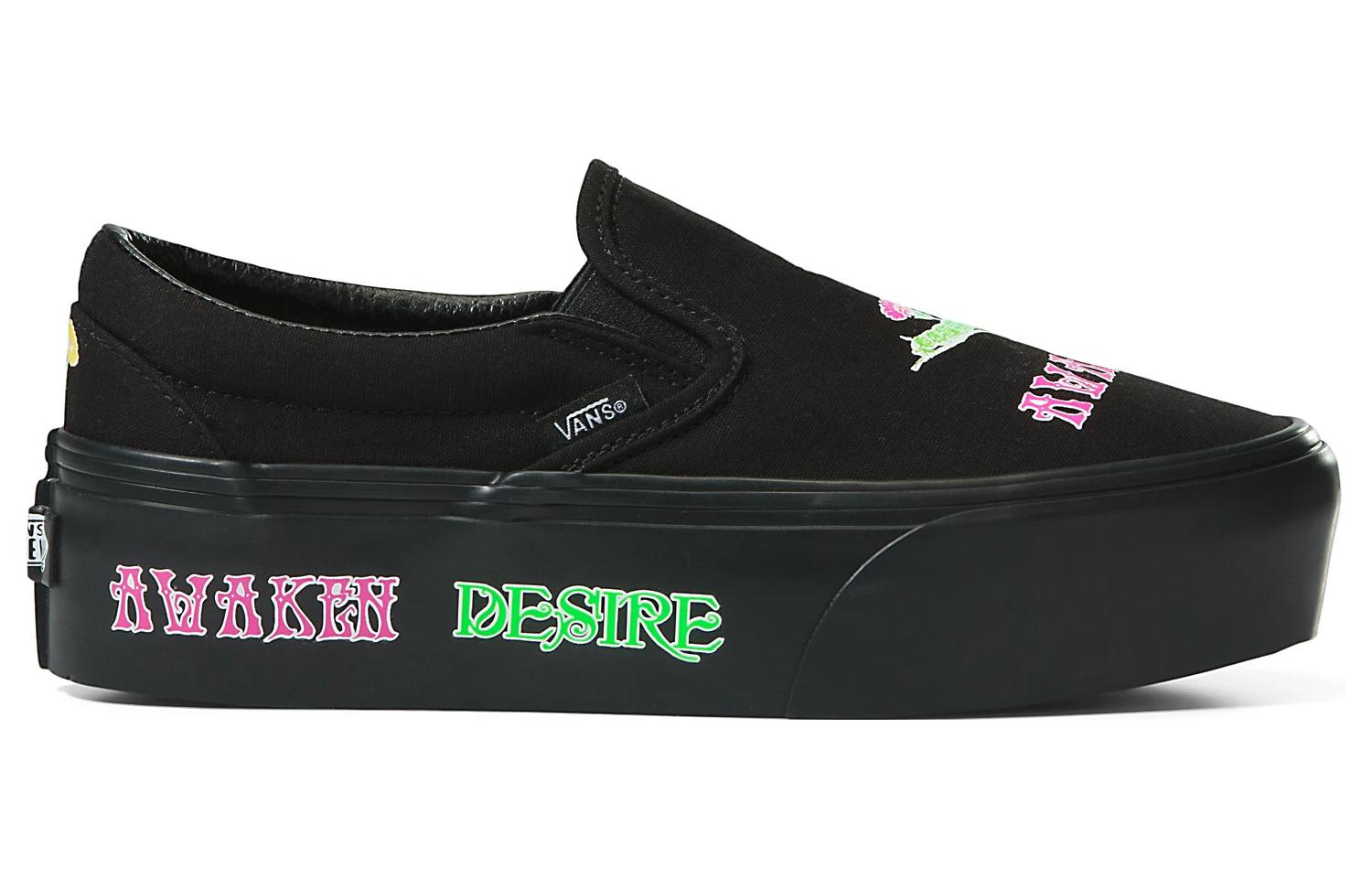 Vans slip-on Stackform 'Black Green Pink' VN0A7Q5R1OJ