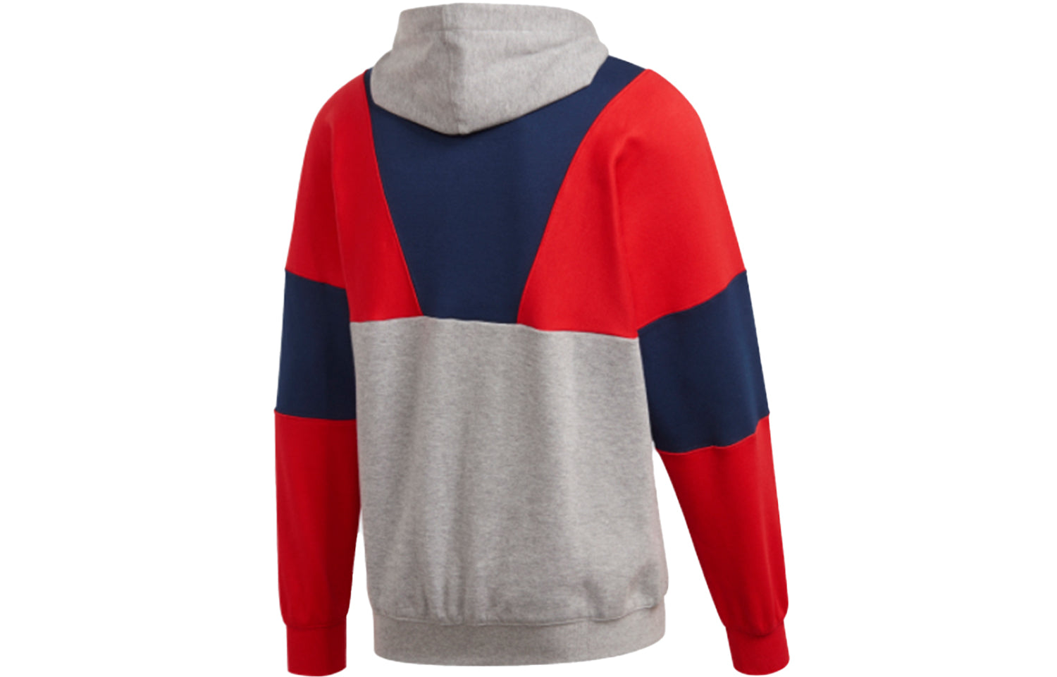 adidas originals Hoody Colorblock Casual Knit Gray Red Blue FM2207