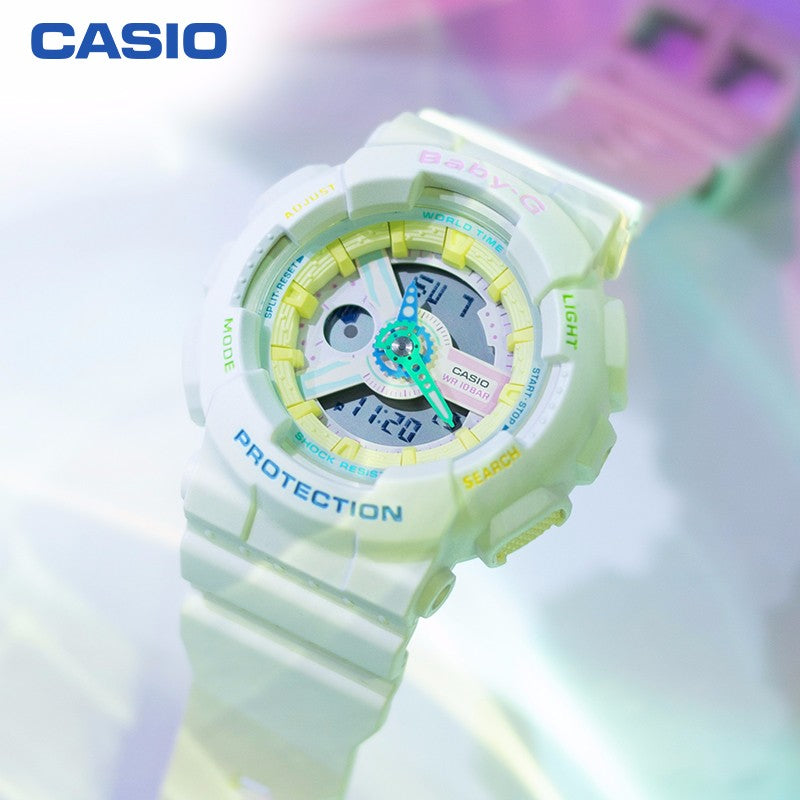 CASIO Baby-G 'White' GA-110MW-7A&BA-110TM-7A