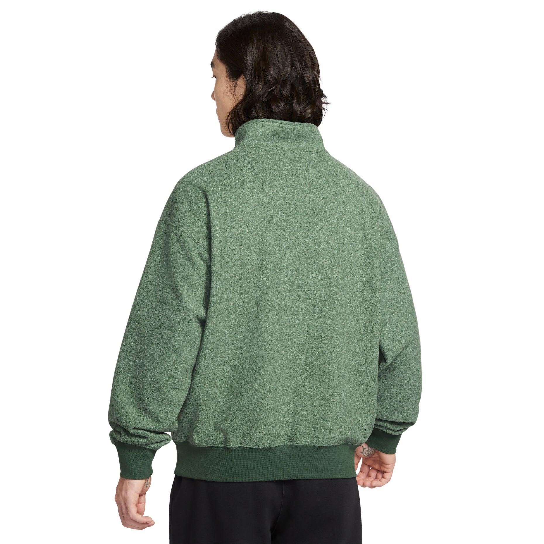 Nike Solo Swoosh Fleece 1/4-Zip Top 'Fir' IQ3975-323