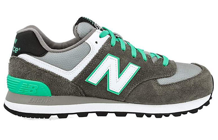 New Balance 574 Series Lightweight Wear-resistant Non-Slip Low Tops Retro Gray Green ML574CPF