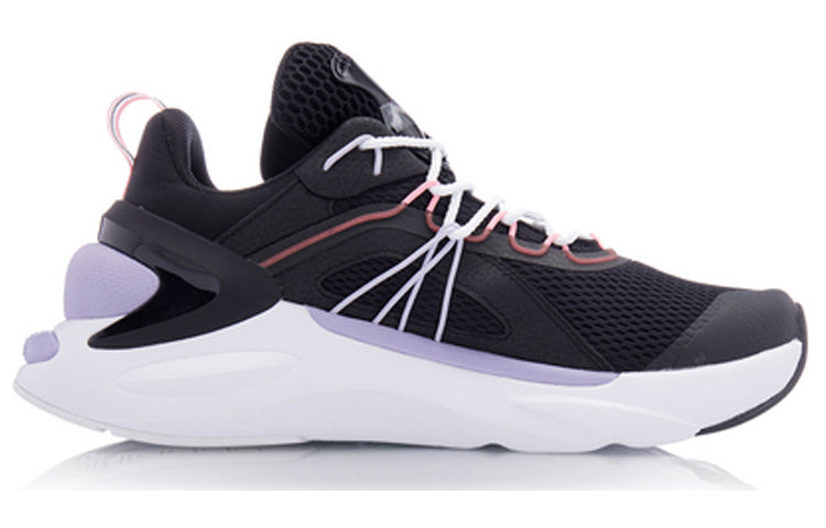 (WMNS) Li-Ning XinHuo Sport Leisure 'Black' AGLQ058-5
