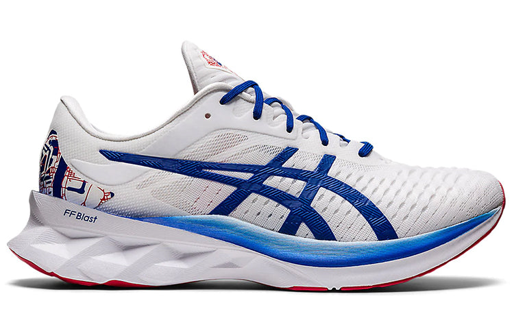 ASICS Novablast 'White Blue' 1011B119-100