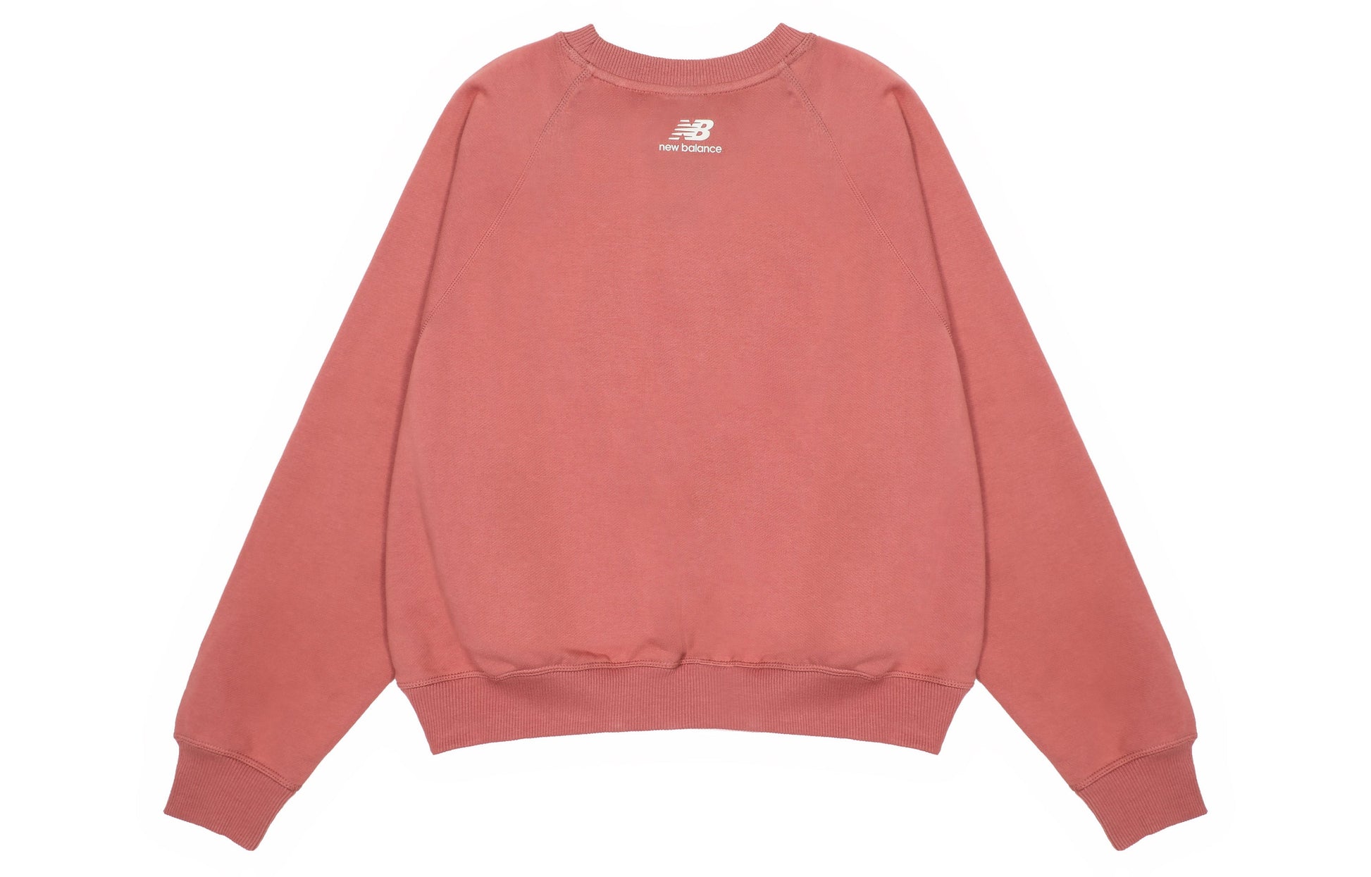 (WMNS) New Balance Casual Pocket Sweatshirt Asia Sizing 'Rose Pink' AWT23320-MIN