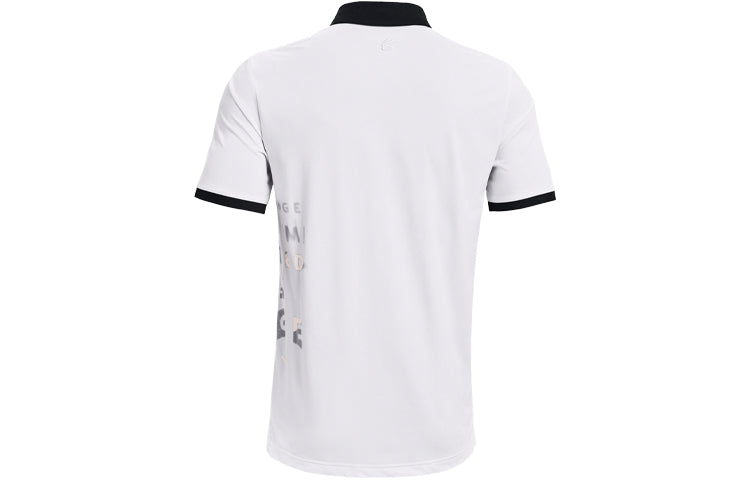 Under Armour Curry Vanish Golf Short Sleeve ShirtPolo Men's White 1361874-100