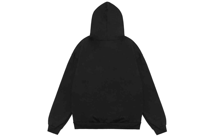 Drew House Smiling Face Printing Zipper Jacket Unisex Black DR0220