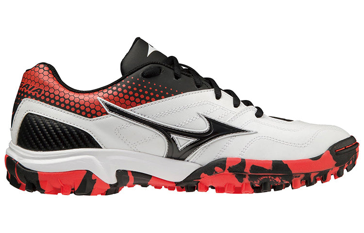 Mizuno Wave Gaia 3 Low Tops Wear-resistant Shoe White Black Red X1GD185063