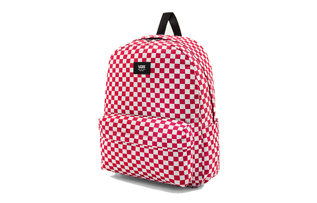 Vans Old Skool H2O Check Backpack 'Chili Pepper Checkerboard' VN0A5KI1O84