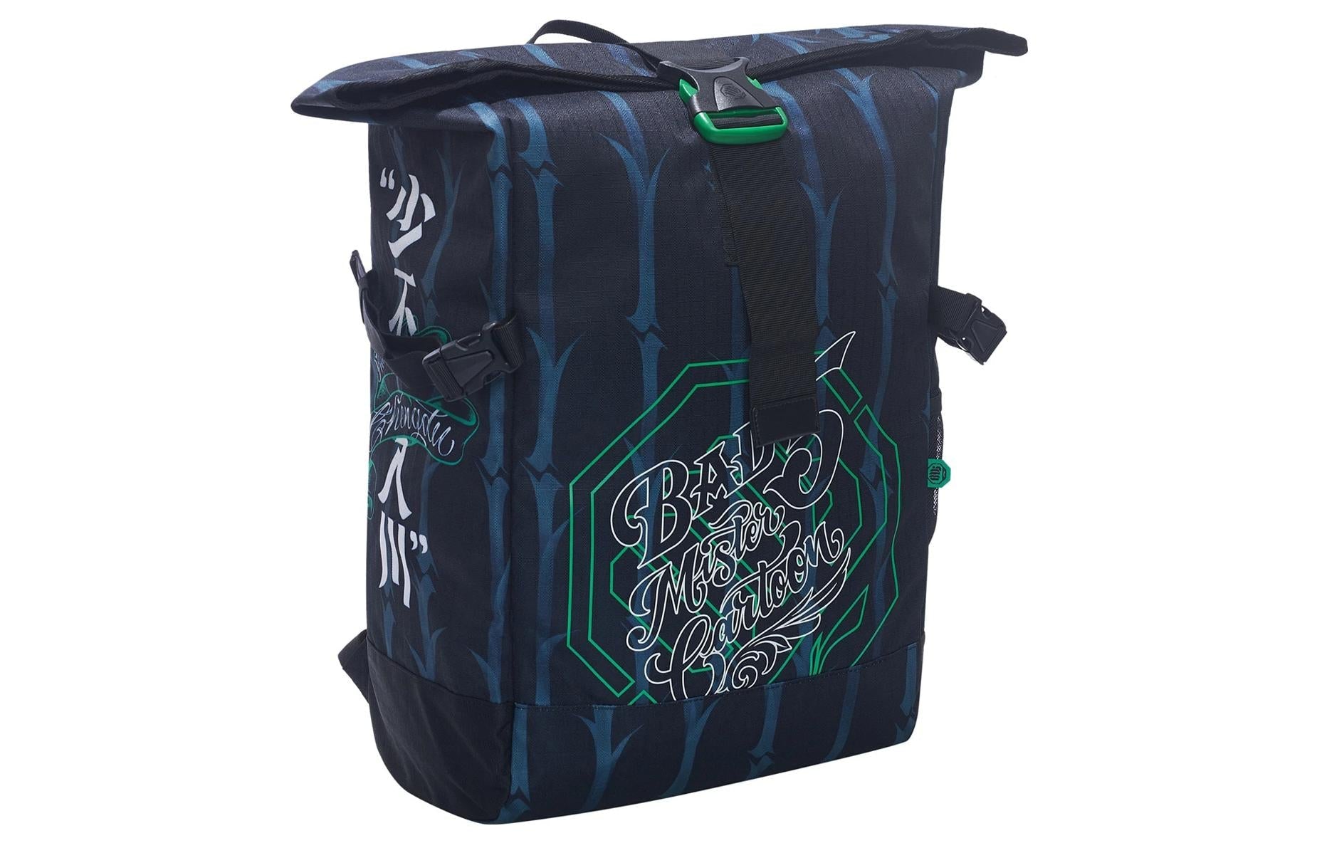 Li-Ning BadFive Graphic Backpack 'Black Blue' ABSS467-1