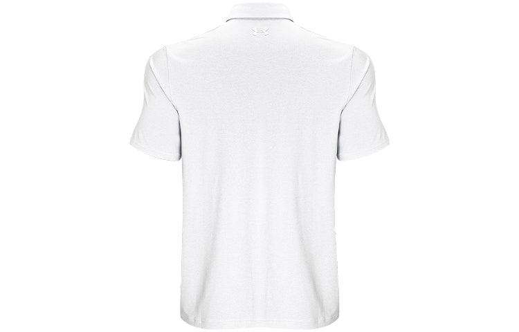 Men's Under Armour Playoff 2.0 Quick Dry Stripe Short Sleeve Polo Shirt Gray 1327037-031