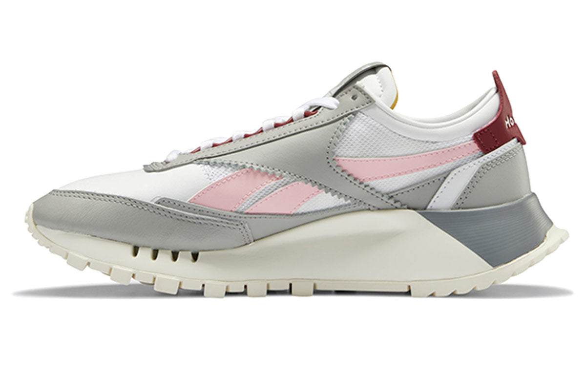 (WMNS) Reebok Classic Leather Legacy 'Stark Grey Maroon' FY7375