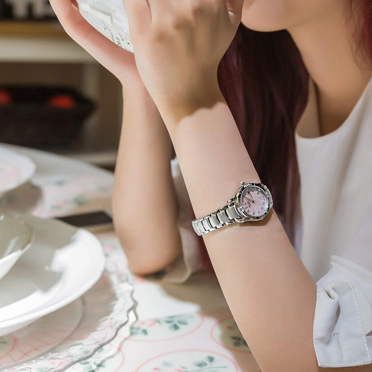 CASIO SHEEN Quartz Stainless Steel Strap Pink Analog SHN-4019DP-4AQ