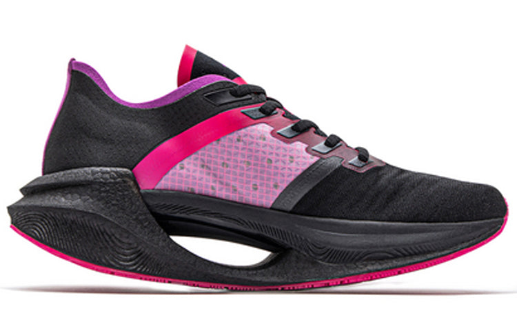 (WMNS) Li-Ning Essential 'Black Purple' ARHQ258-2
