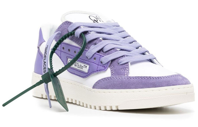 (WMNS) Off-White 5.0 Low-Top Sneakers 'Purple White' OWIA270S23FAB0010137