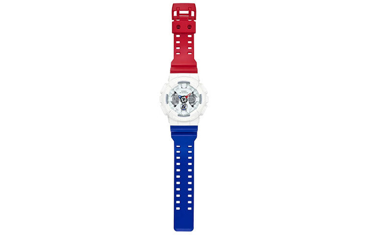 CASIO G-Shock Analog-Digital 'White Blue Red' GA-120TRM-7A