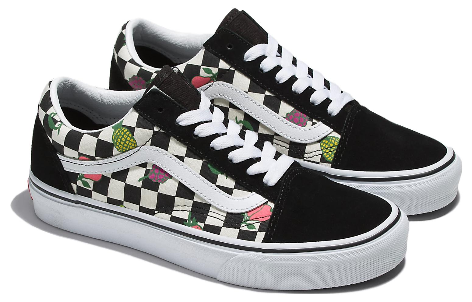 Vans Old Skool Fruit Checkerboard 'Black White' VN0007NTY28