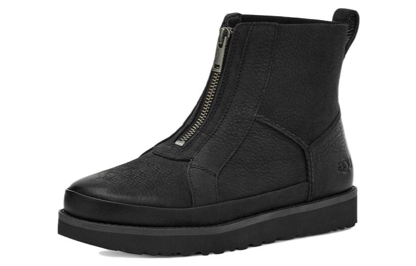 (WMNS) UGG Deconstructed Front Zip Short 'Black' 1130732-BLK