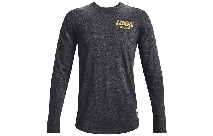 Under Armour Project Rock Outlaw Iron Paradise T-shirt 'Black' 1367119-001