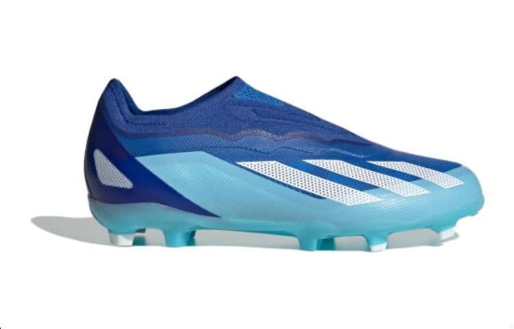 (GS) adidas X Crazyfast.1 Laceless FG J 'Marinerush Pack' IE6643