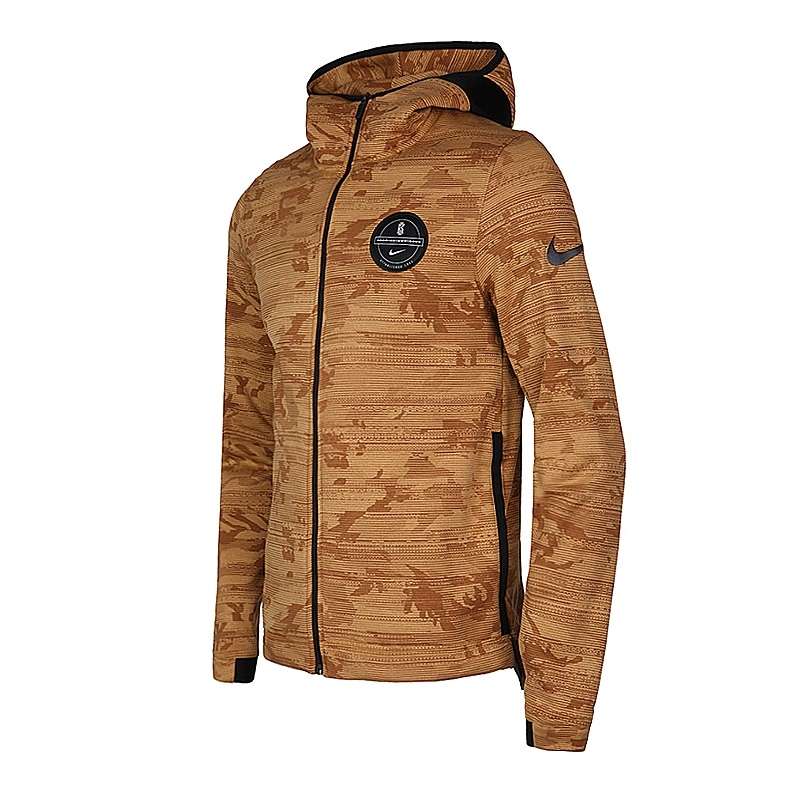 Nike Dry Showtime Kyrie Zip Hoody Jacket 'Brown' 890573-722