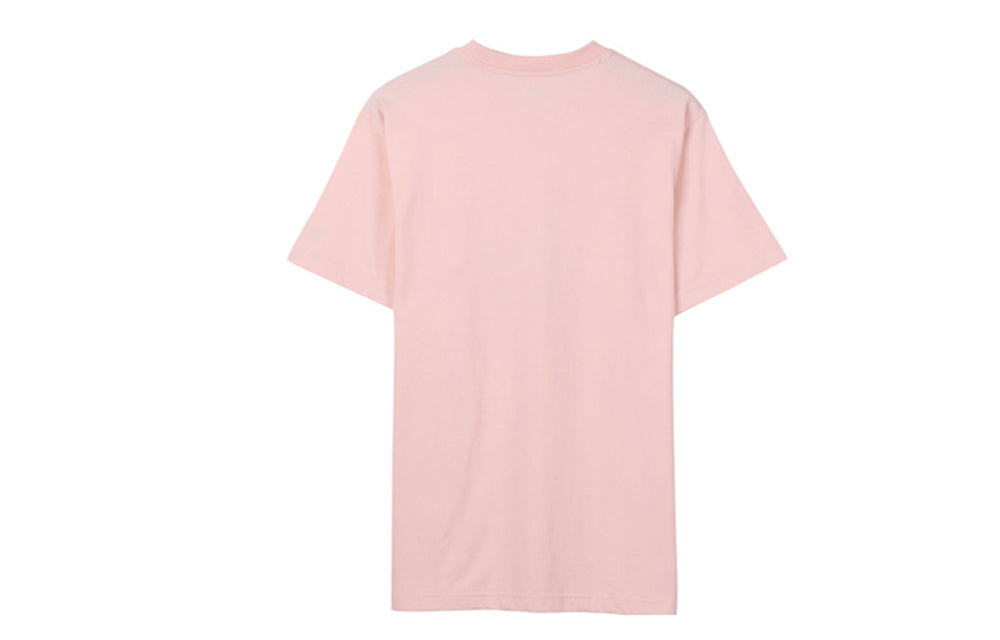 New Era Printing Logo Short Sleeve Couple Style Pink 12147609