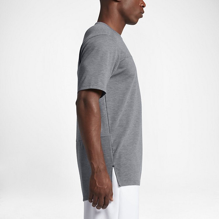Air Jordan 23 LUX Luxury Pocket Tee 'Grey' 843082-091