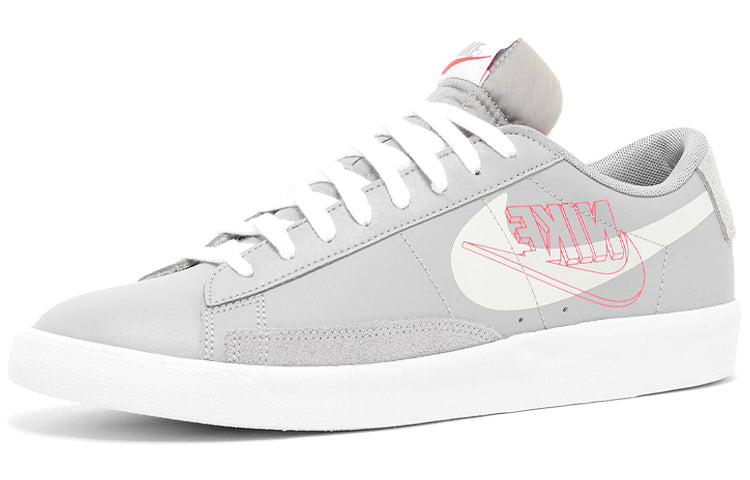 Nike Blazer Low Grey/White/Red DA4652-400