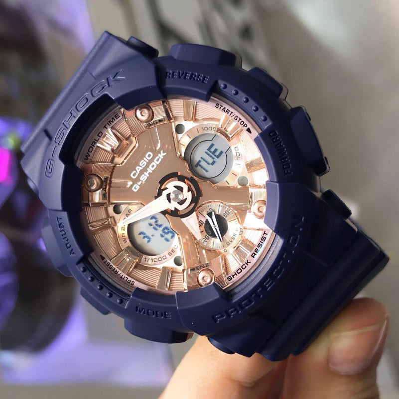 CASIO G-Shock Analog-Digital 'Blue' GMA-S120MF-2A2