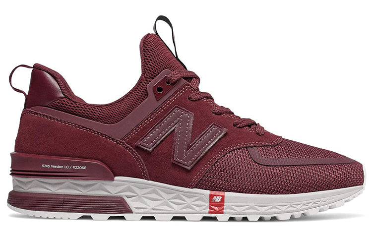 New Balance 574 Sports 'Burgundy' MS574UTW