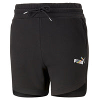 (WMNS) PUMA Power Love Is Love Tape 5 Inch Short Leggings 'Black' 673674-01
