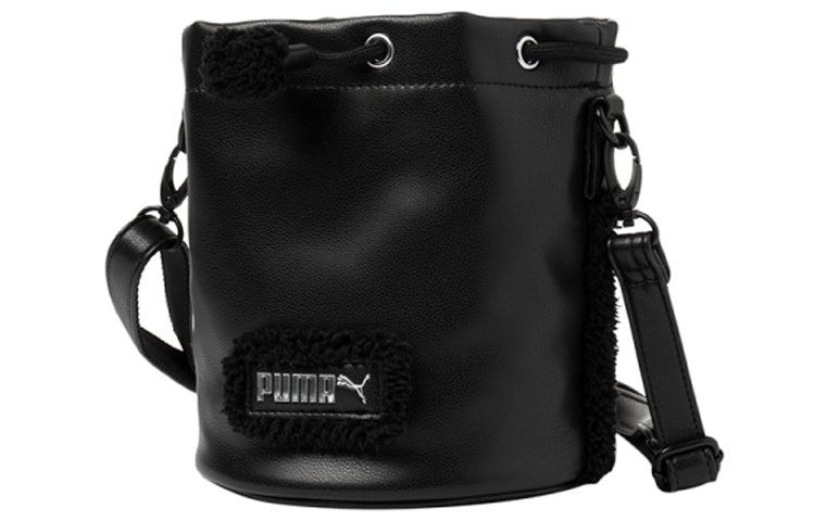 (WMNS) PUMA Prime X-Mas Bucket Bag 'Black' 077474-01