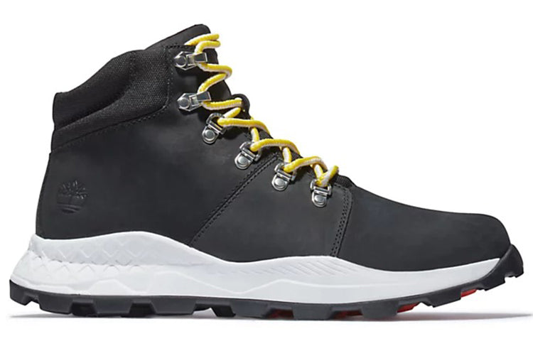 Timberland Brooklyn Hiker Chukka Boots 'Black Yellow' A2GH1001