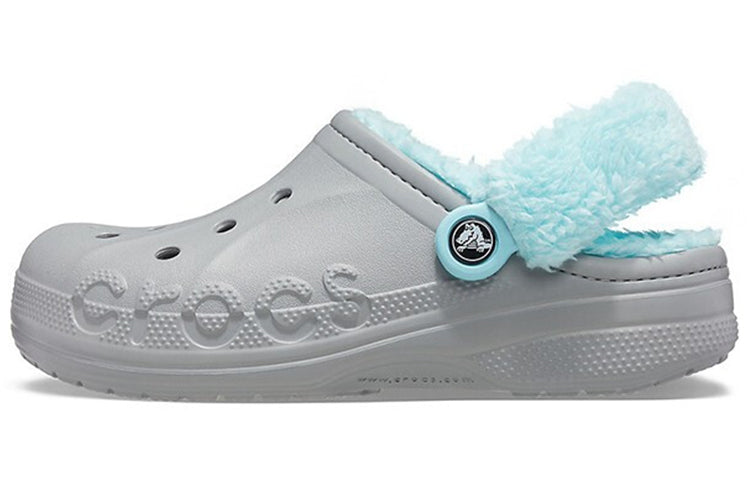 Crocs Classic Clog Stay Warm Fleece Lined 'Gray Blue' 206633-0IG