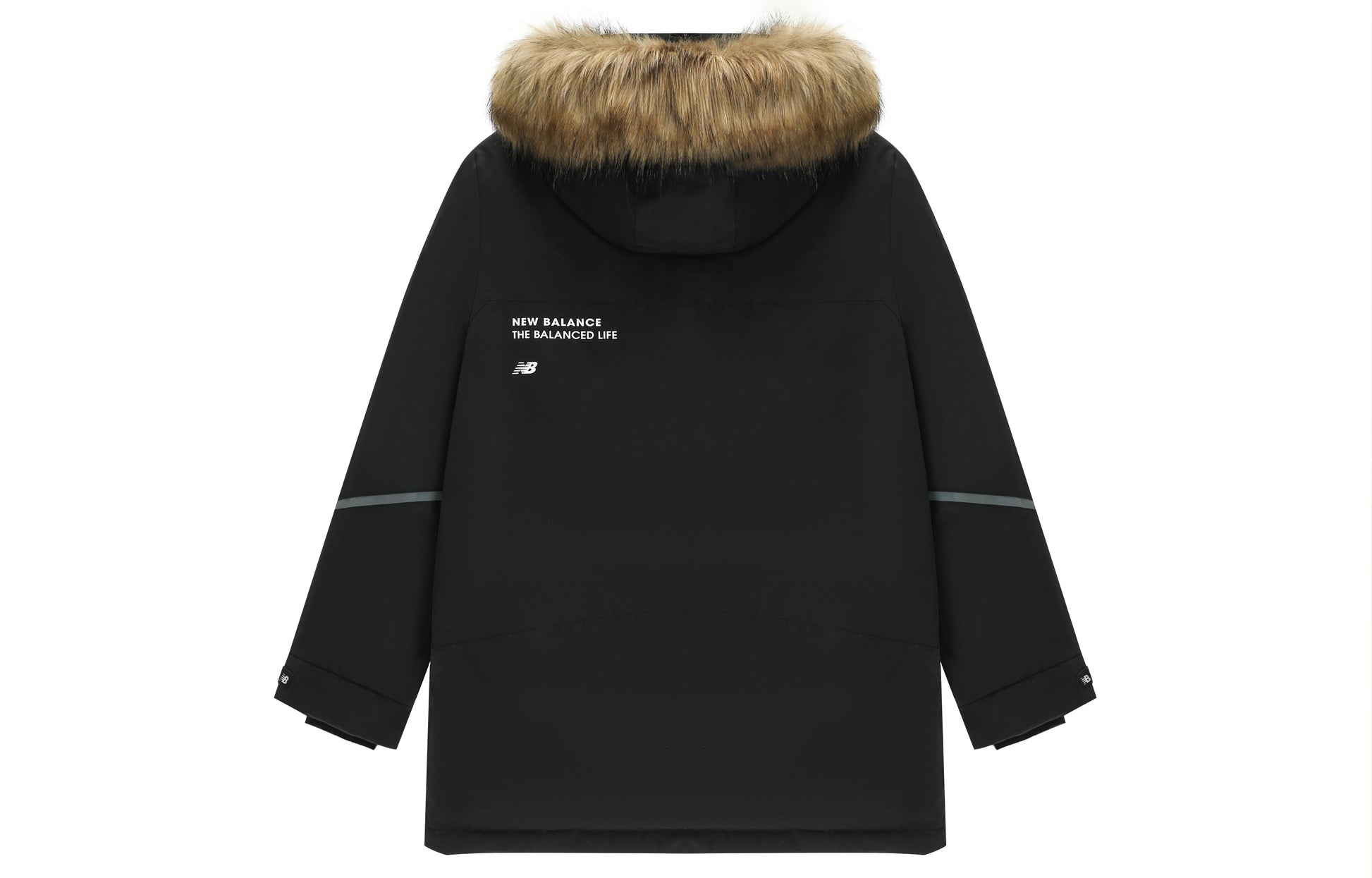 New Balance Logo Down Jacket Asia Sizing 'Black' 5PC44603-BK