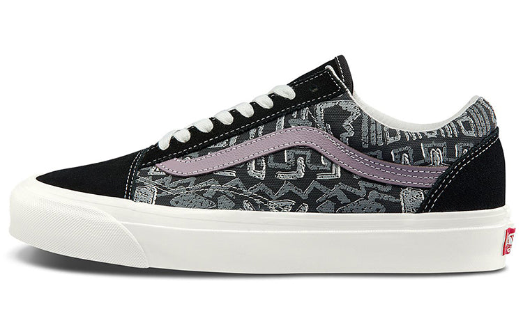 Vans Vault OG Old Skool LX 'Black Grey White' VN0A4P3X92M