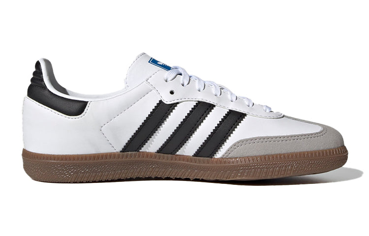 (GS) adidas Samba J 'White Black' GZ8345
