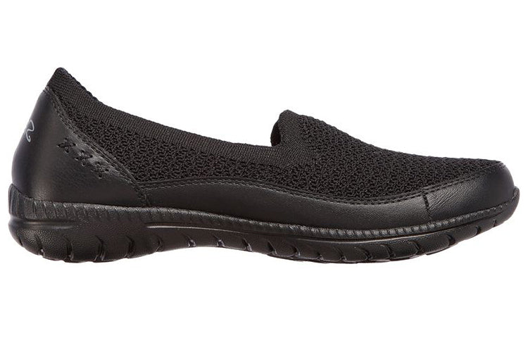 (WMNS) Skechers Arch Fit Flex-Sweet Jazz Slip-On Shoes Black 100287-BBK