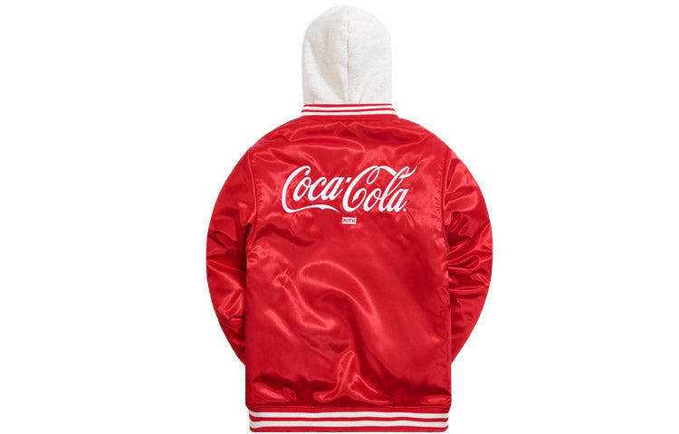 KITH x Coca Cola Crossover hooded Long Sleeves Jacket Unisex Red KH1288-110