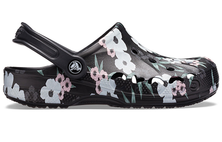 (WMNS) Crocs Baya Printed Clogs 'Tropical Floral Black' 205839-98F