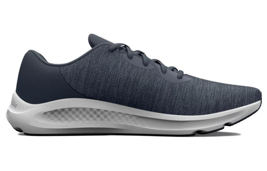 (WMNS) Under Armour Charged Pursuit 3 Twist 'Grey White' 3026692-400
