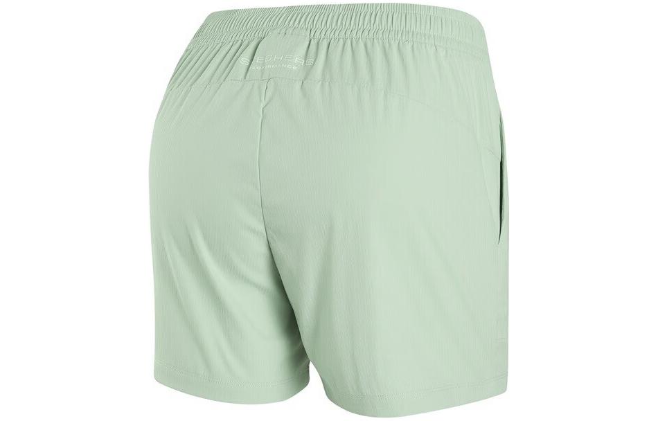 (WMNS) Skechers Casual Short 'Green' P323W008-02QQ